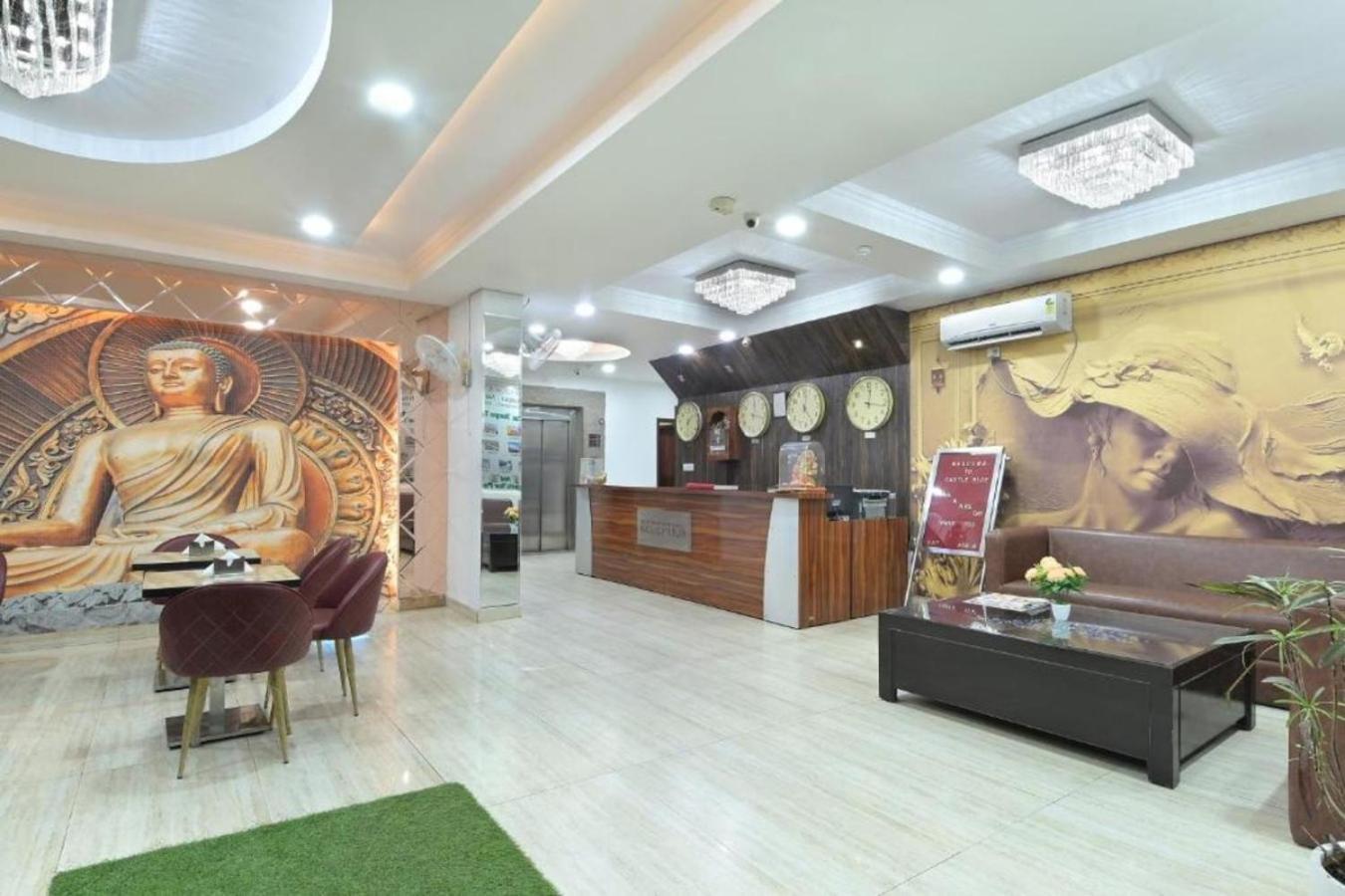 Hotel Castle Blue New Delhi Near Igi Airport Zewnętrze zdjęcie